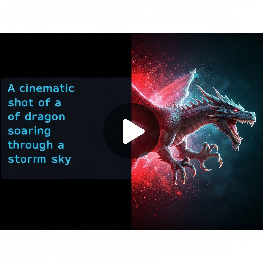 AI video creation workflow