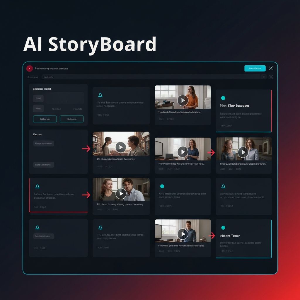 AI Storyboard Canvas