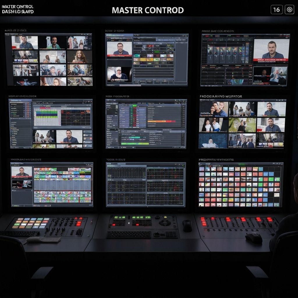 Live Broadcast & Master Control